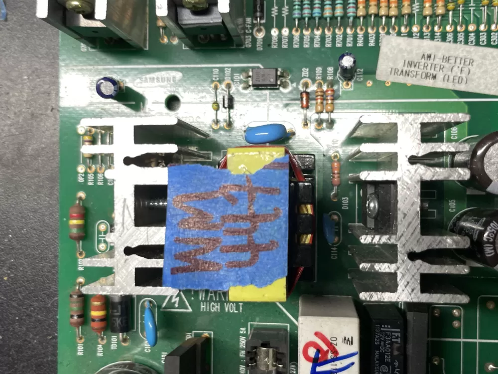 Samsung DA41 00651Q Refrigerator Control Board AZ35800 | Wm447