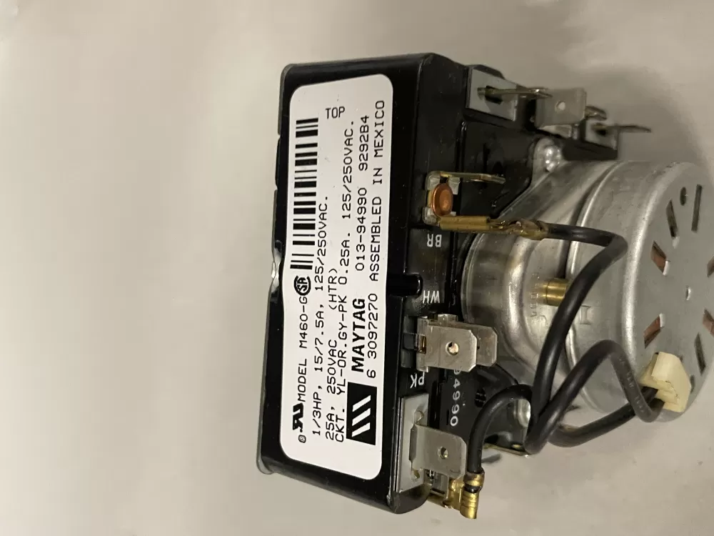 Maytag 63097270 3097270 33001730 WP33001730 Dryer Timer AZ224038 | Wm2771