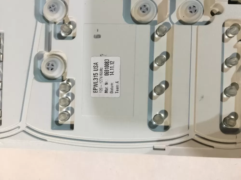 Miele EPWL1315 06910083 Dryer Control Board AZ148676 | BG2489
