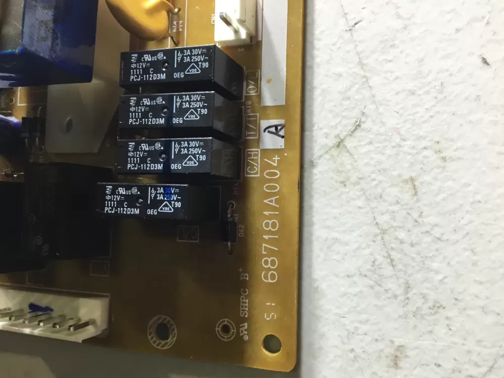 LG 687181A004A P1 6A004 Microwave Control Board 687181a004 AZ47138 | NR633