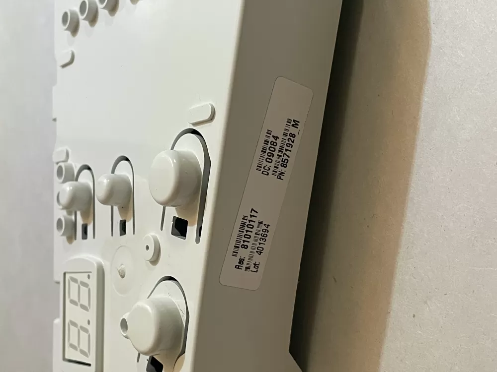 Whirlpool W10118082 Dryer Control Board UI Panel AZ149778 | KMV768