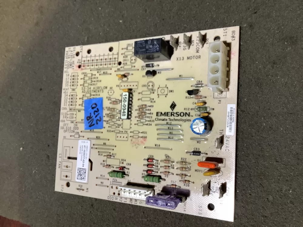 Rheem Air Handler Control Board 47-102077-02-04 156-9735 AZ112454 | NR2120