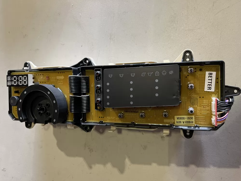 Samsung DC41-00133A DC92-00303A Washer Control Board