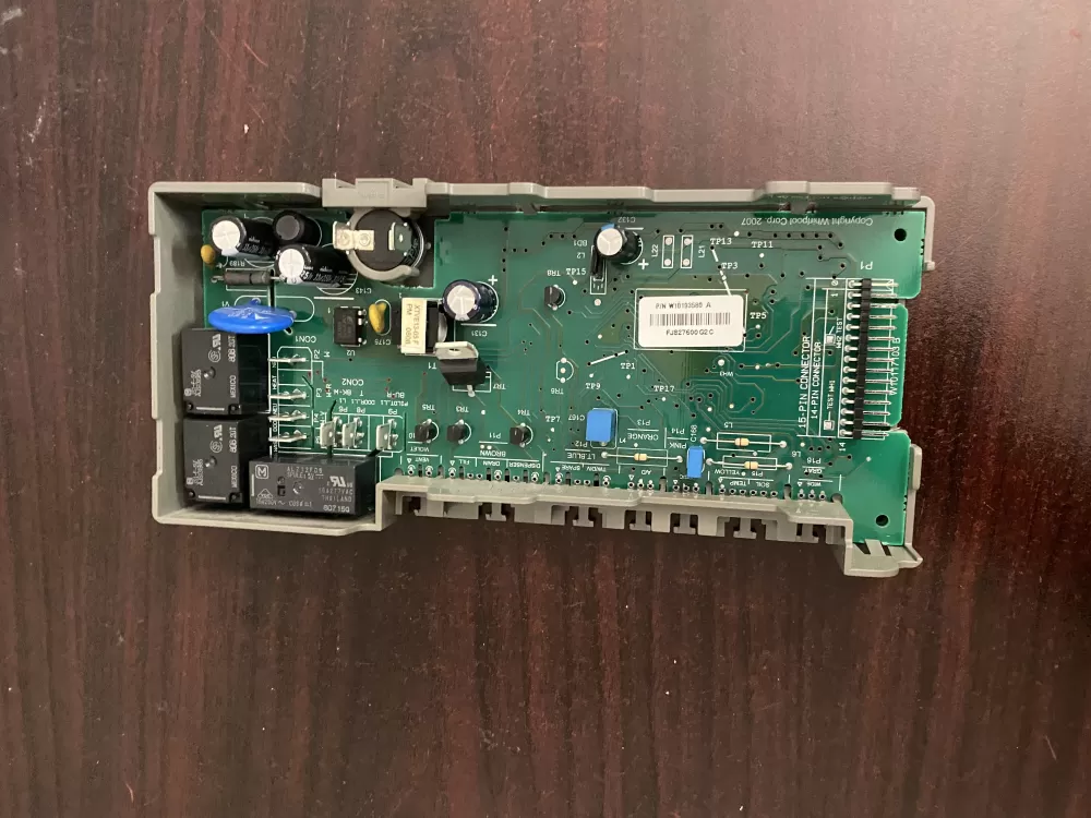 Whirlpool  KitchenAid  Kenmore  Jenn-Air AP6018709 W10056352 W10083123 W10083168 W10110248 W10154151 W10158345 W10193578 W10193580 W10285178 WPW10285178 PS11752011 Dishwasher Control Board