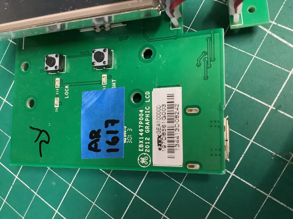 GE 197D8561G003 EBX1467P004 Graphic LCD Main Control Board AZ209511 | AR1617