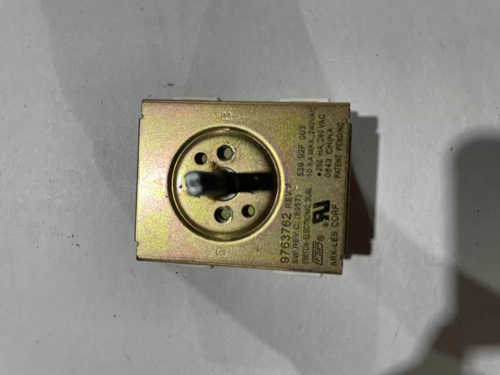 KitchenAid  General Electric AP6014172 9763762 WP9763762 PS11747407 Range Control Board Surface Switch