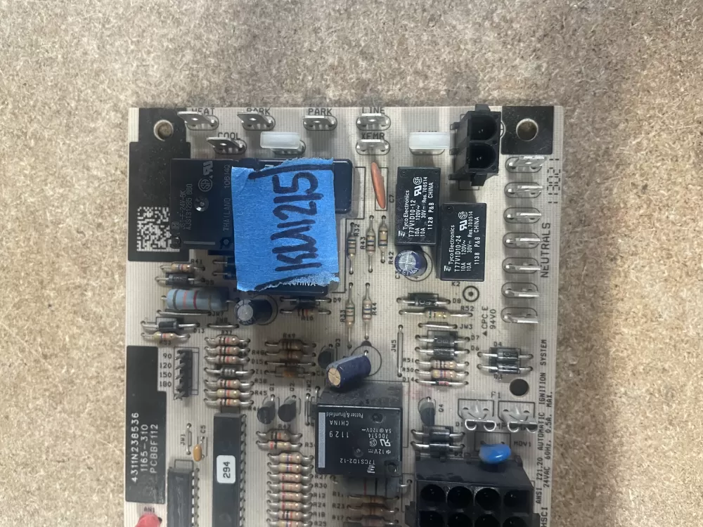 Carrier Goodman Pcbbf112 1165 310 Furnace Control Board AZ21574 | KM1215