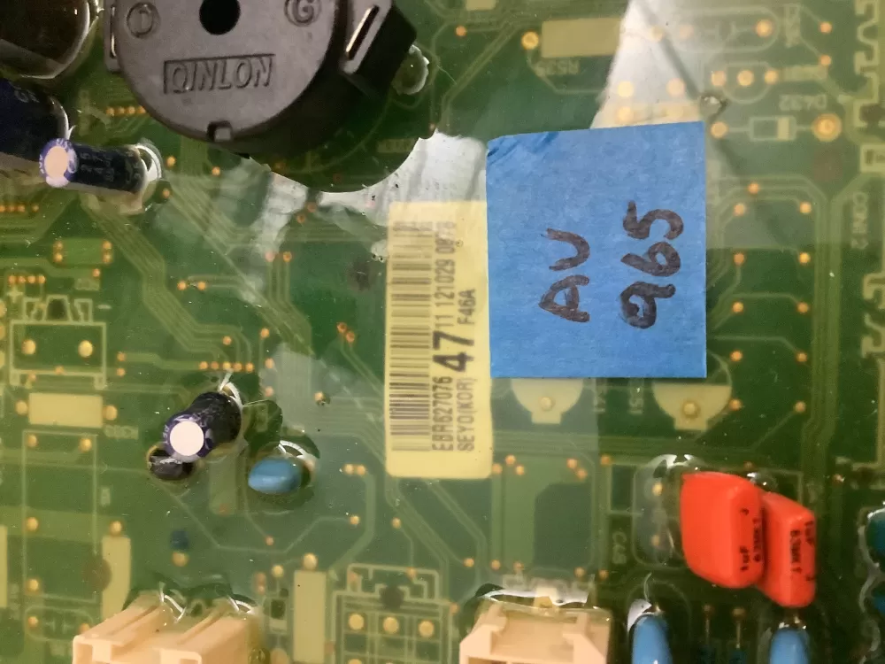 LG EBR62707647 Dryer Control Board AZ218526 | ARV965