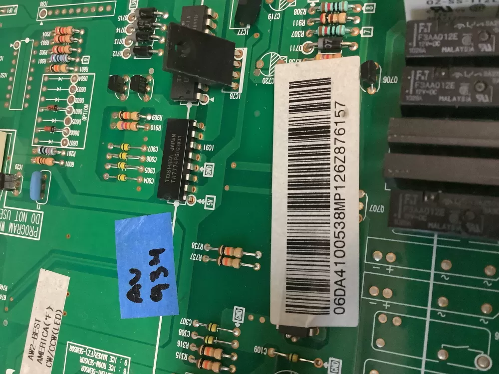 Samsung da4100538mopens Refrigerator Control Board Circuit AZ213709 | ARV934