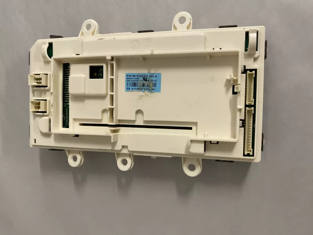 Whirlpool W10352341 Dryer Control Board AZ209214 | BK178