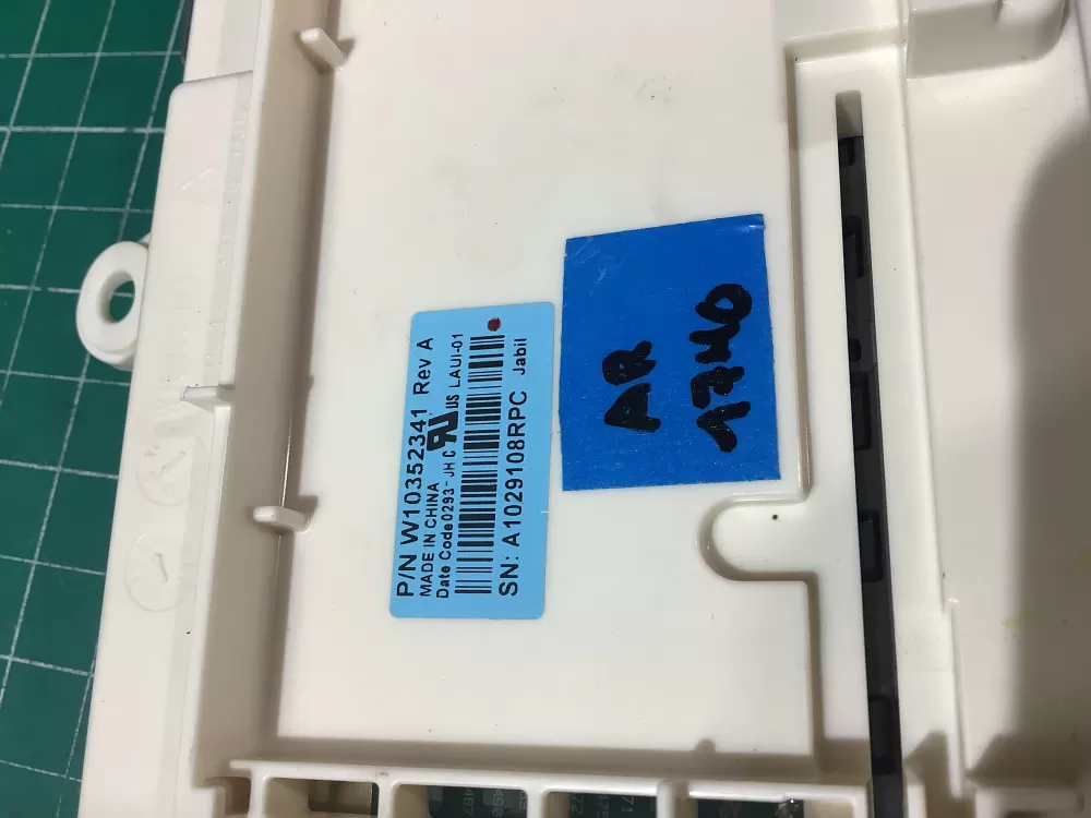 Whirlpool W10352341 Dryer Control Board AZ190442 | AR1740
