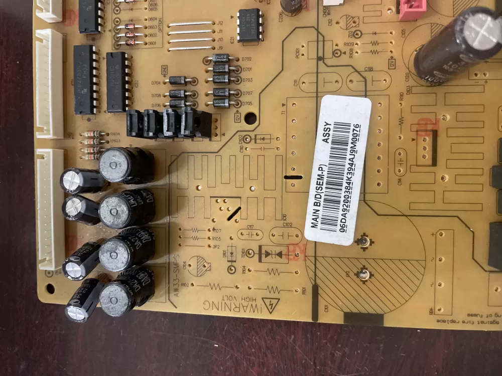 Samsung DA92 00384K Refrigerator Control Board AZ35733 | KM328
