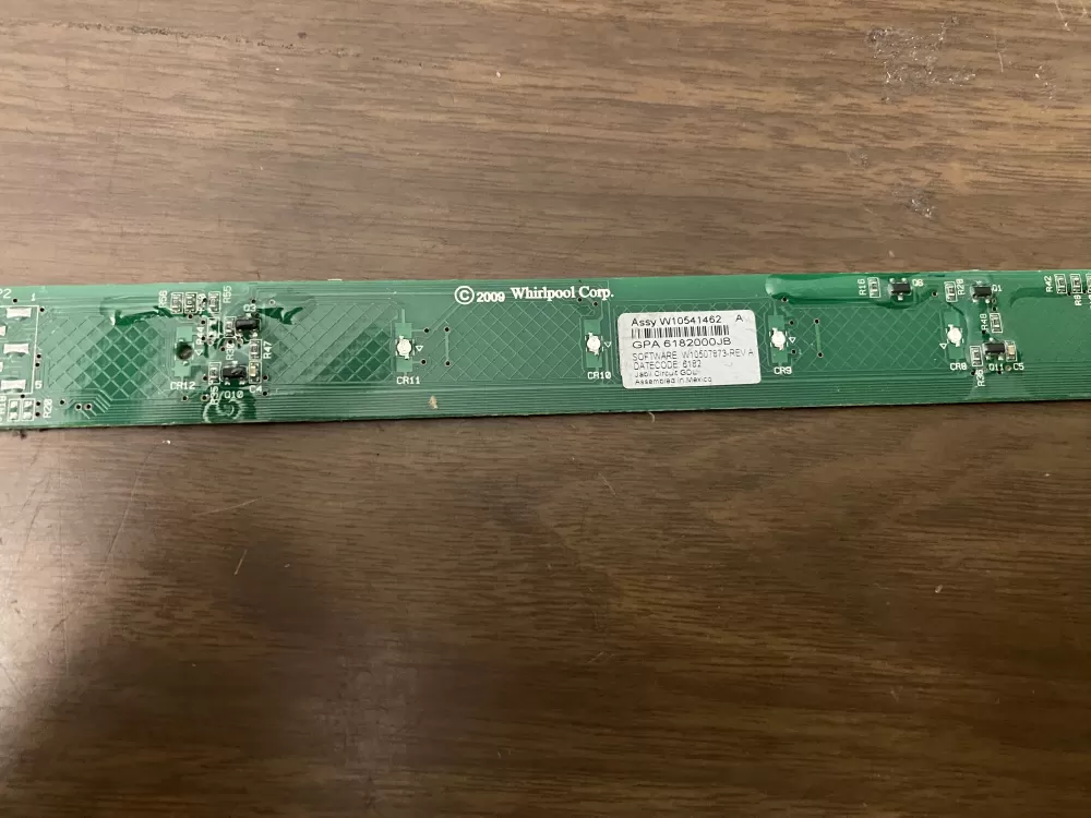 Whirlpool W10541462 Dishwasher Control Board AZ96589 | BK583