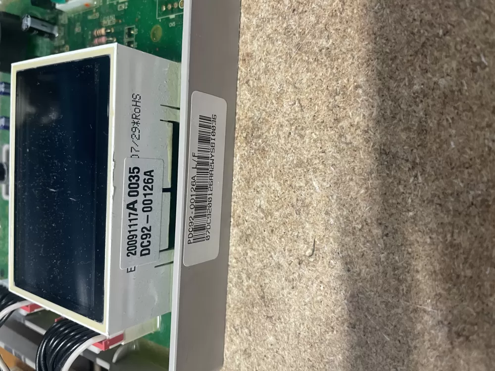 Samsung DC92 00127A Dryer Control Board AZ20908 | KMV260