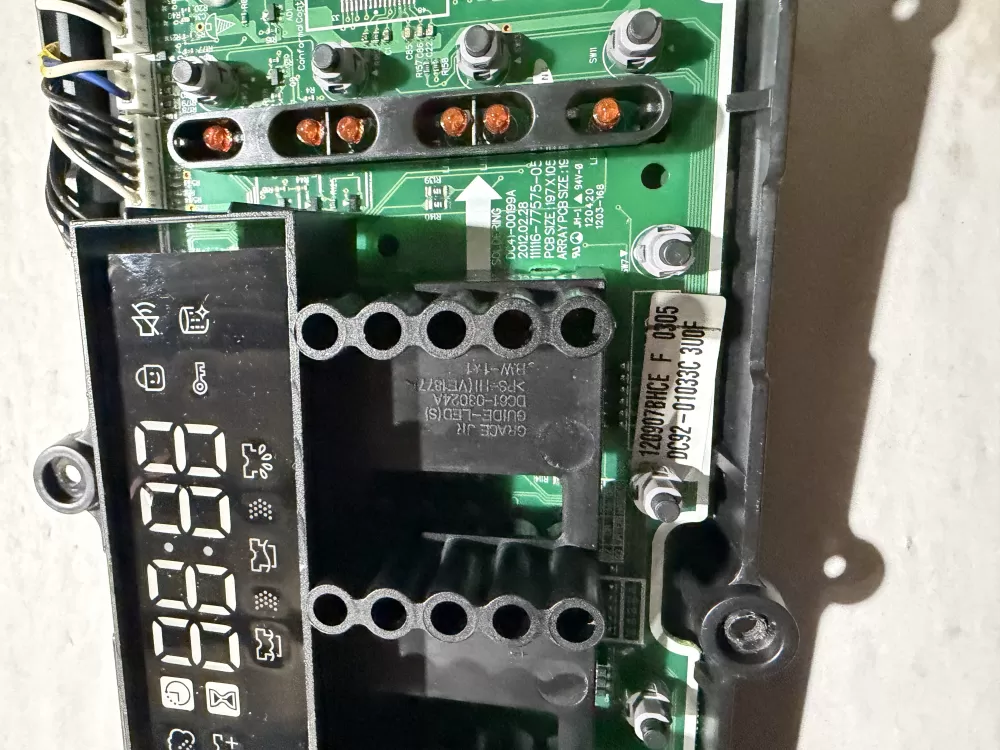 Samsung Washer DC92-01033C DC92-00320D Control Board Union AZ210158 | KMV922