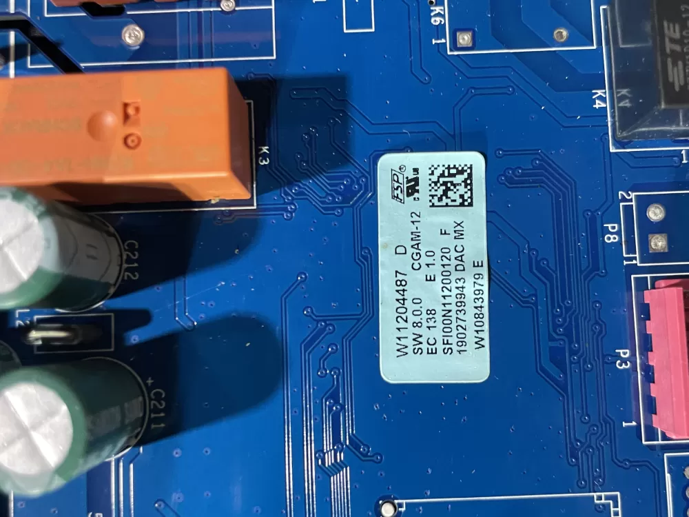 Whirlpool Maytag Amana W11204487 Range Control Board AZ147698 | Wmv765