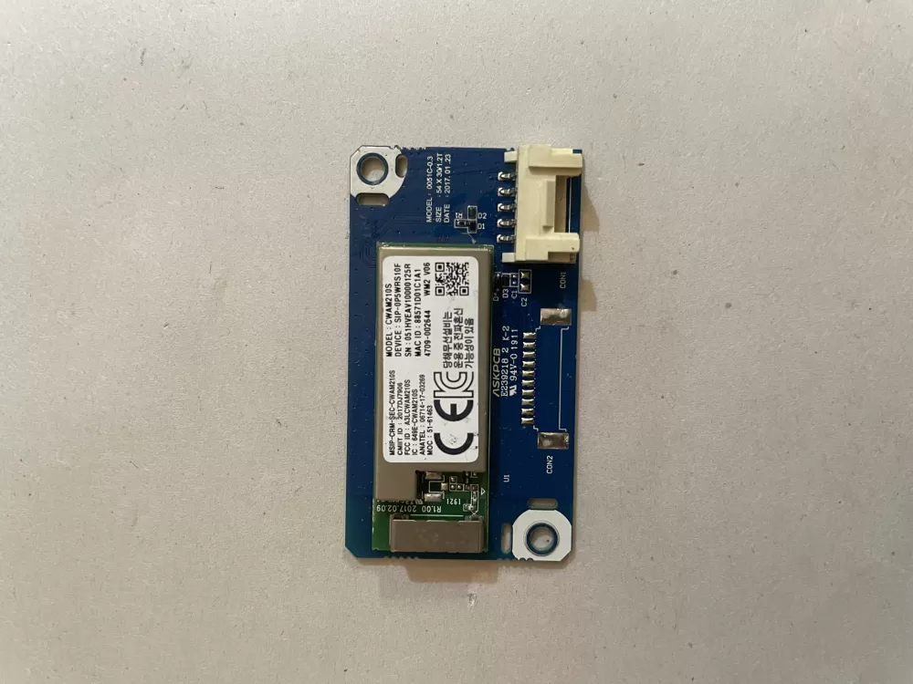 Samsung CWAM210S Range Control Board Module