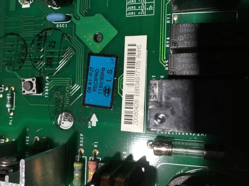 LG EBR34917105 Main Power Control Board AZ86403 | NR1181