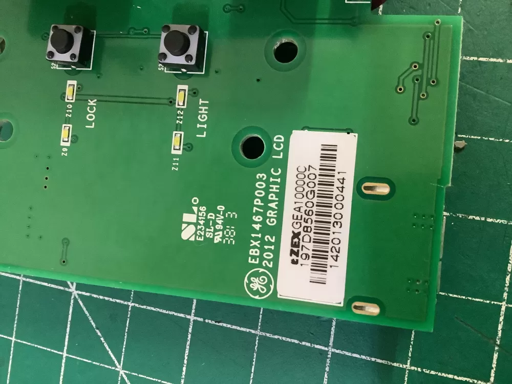 GE 197D8560G007 Refrigerator Control Board AZ197038 | NR2753