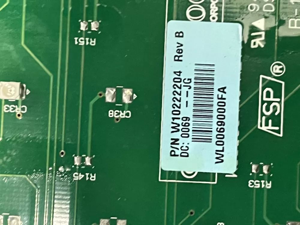 Whirlpool W10222204 Dryer Control Board W10222204 AZ20165 | WM1072