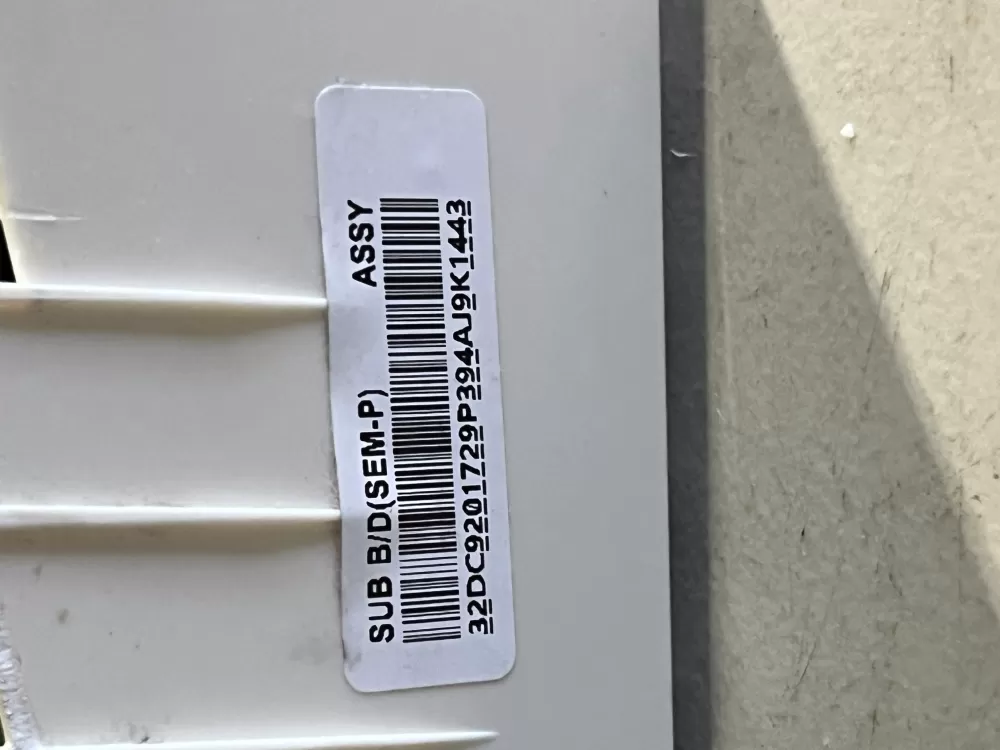 Samsung DC92 01729P DC9201729P Dryer Control Board AZ43763 | 1752