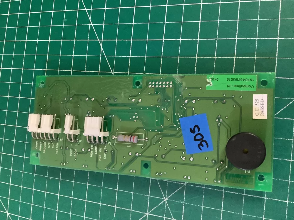GE 197D4576G019 Refrigerator Control Board AZ196368 | NR305