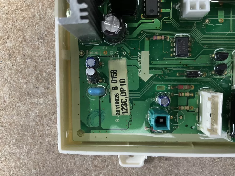 Samsung DC92-00123C Dryer Control Board AZ9350 | KM1515