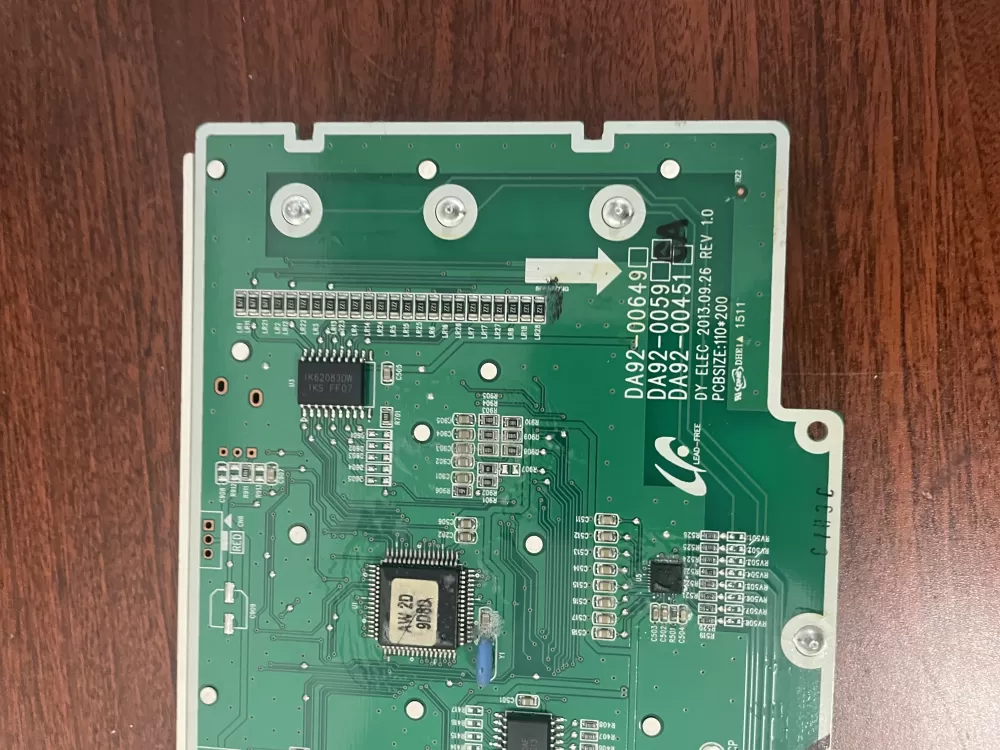 Samsung DA92-00596A Refrigerator Dispenser Control Board AZ54298 | KM1965