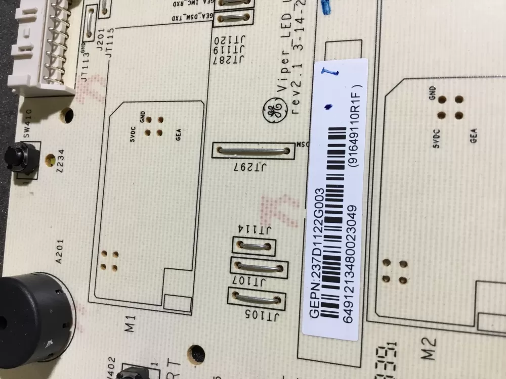 GE 237D1395G011 237D1122G001 237D1060G011 Washer Control Board AZ95899 | NRV408