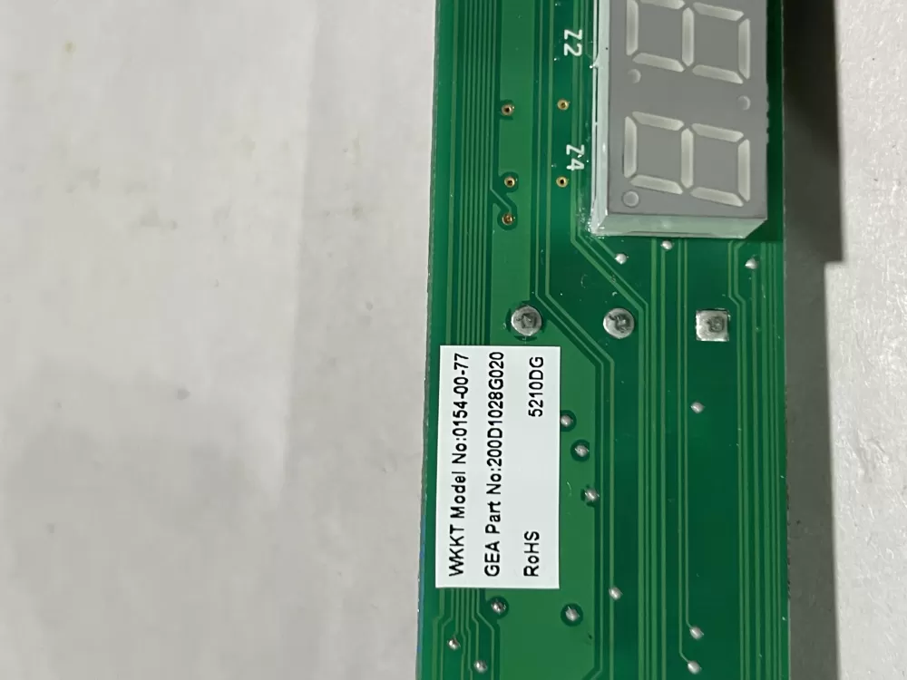GE 200D1028G020 Refrigerator Control Board AZ152232 | Wm881