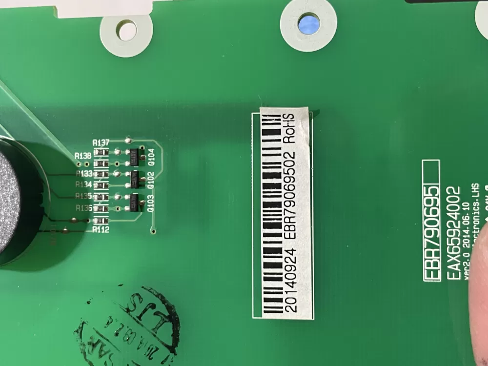 LG Refrigerator Ebr790695 Eax65924002 Dispenser Control Board AZ135138 | Wm739