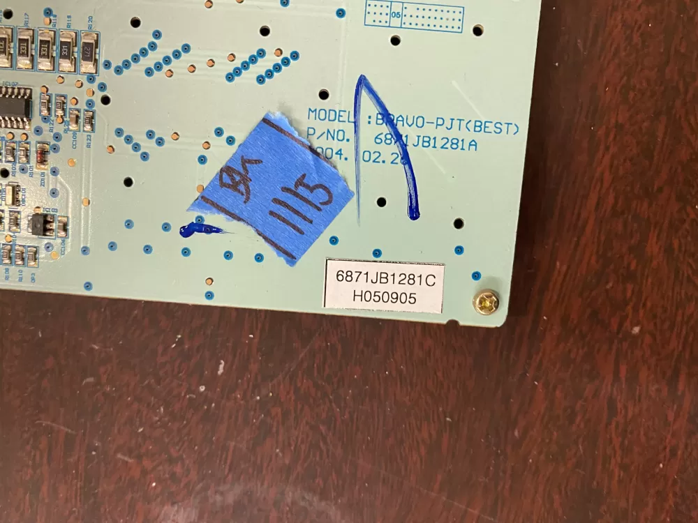 LG 6871JB1281C Refrigerator Control Board Dispenser AZ35422 | BK1115