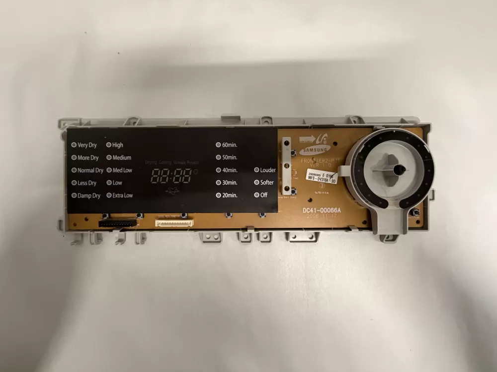Samsung DC41-00066A   200903210319  DV318A  Washer Control Board