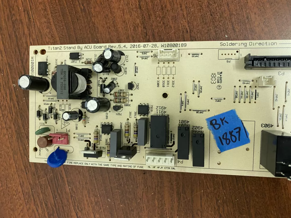 Whirlpool W11044727 W11096348 Microwave Control Board Panel AZ53943 | BK1887