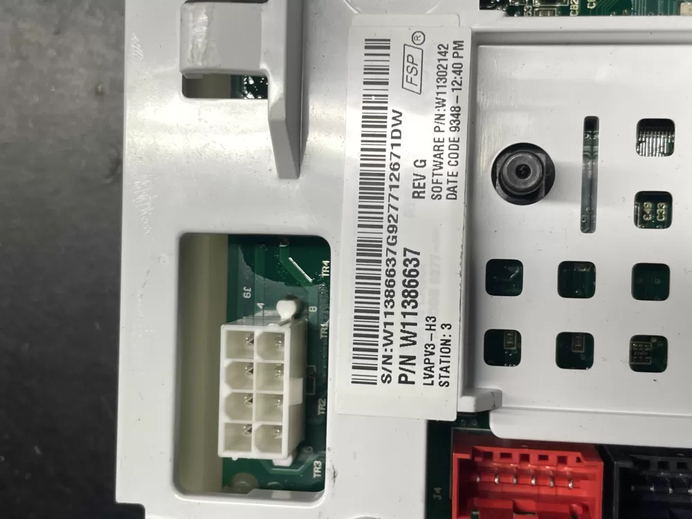 Whirlpool W11386637 W11417466 PS12745506 Washer Control Board AZ37050 | Wm363