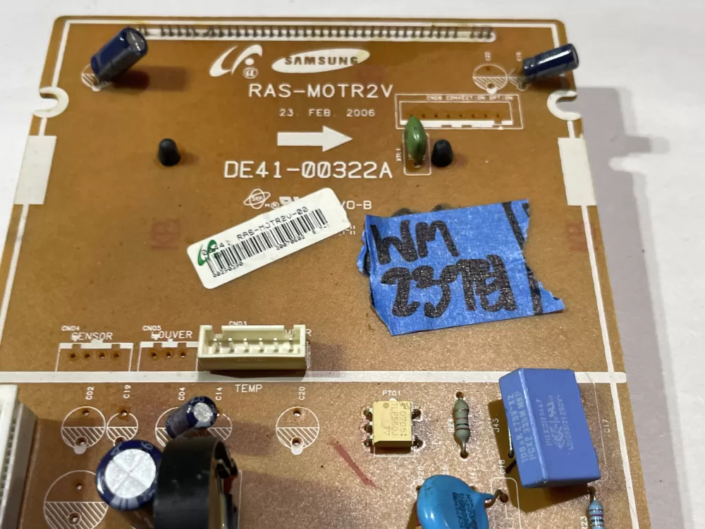 Samsung  Maytag DE41-00322A Microwave Control Board