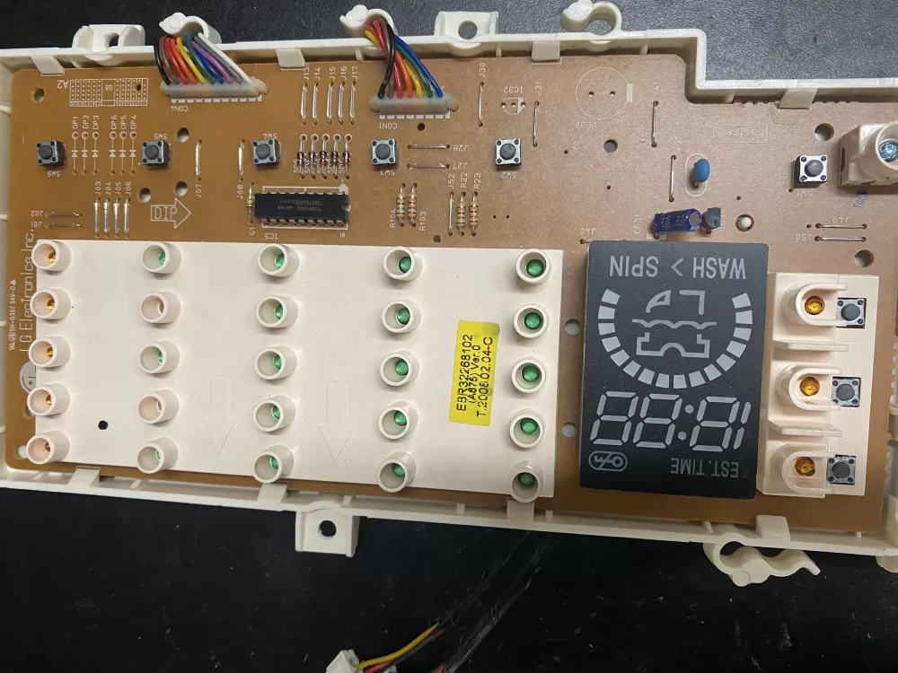 LG EAX32221201 EBR32268102 Washer Control Board