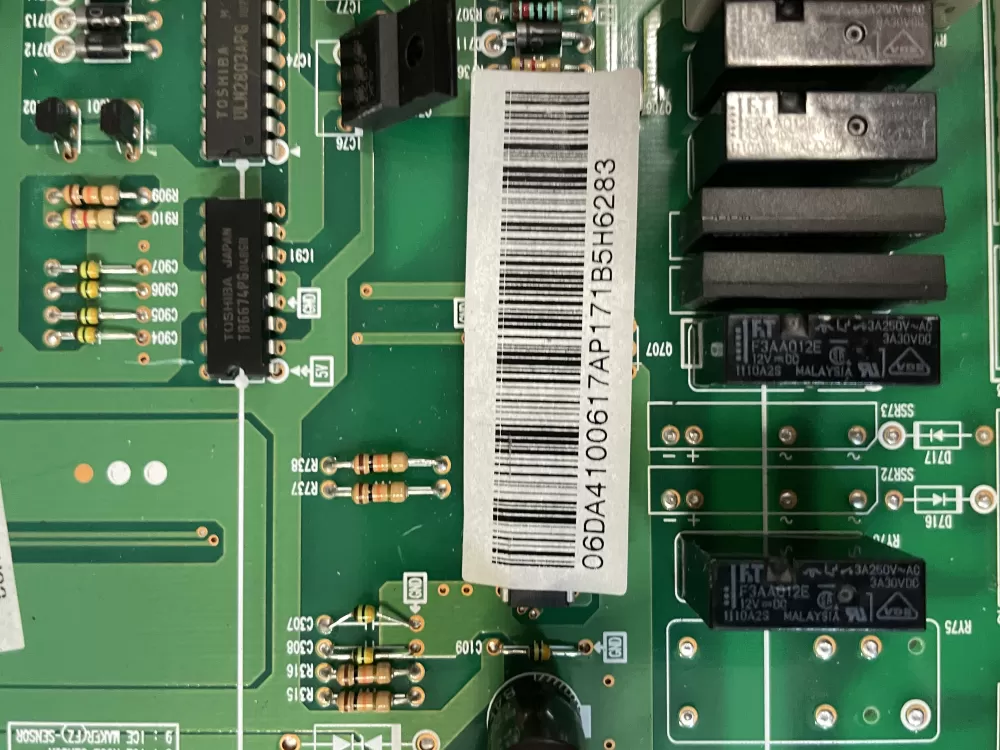 Samsung DA41 00617A Refrigerator Control Board AZ214555 | Wm959