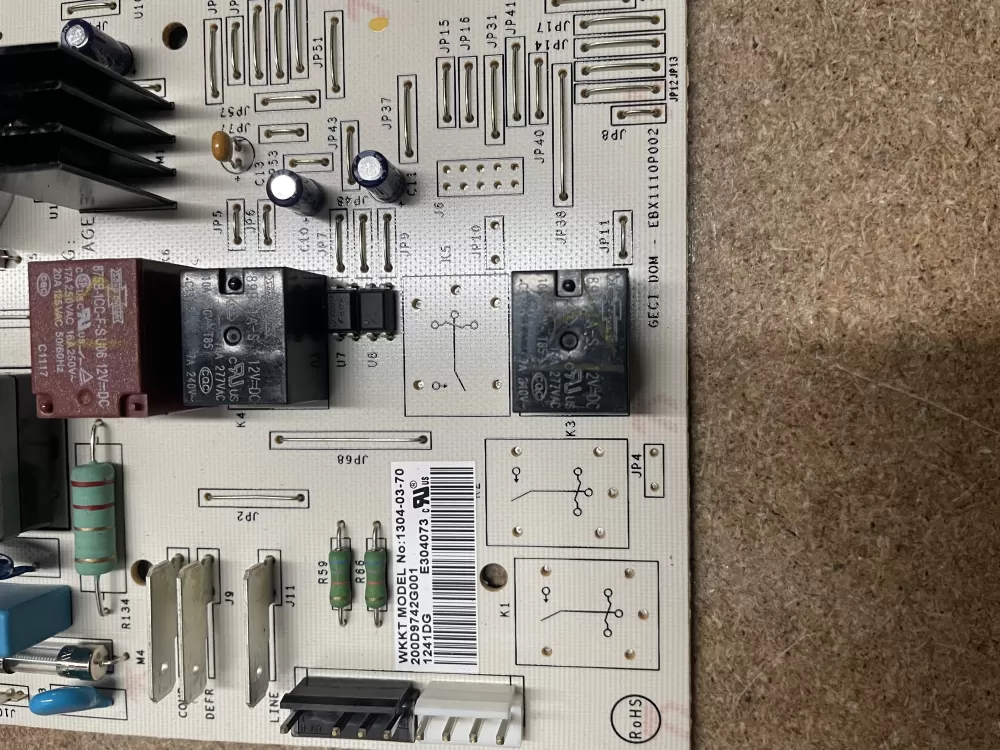 GE EBX1110P002 200D49742G001 Fridge Control Board AZ7619 | KM1518