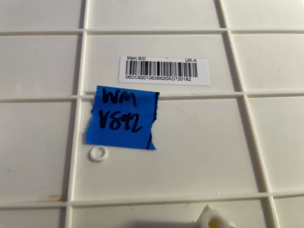 Samsung DC92 01063B DC9201063B Washer Control Board AZ197200 | Wmv892