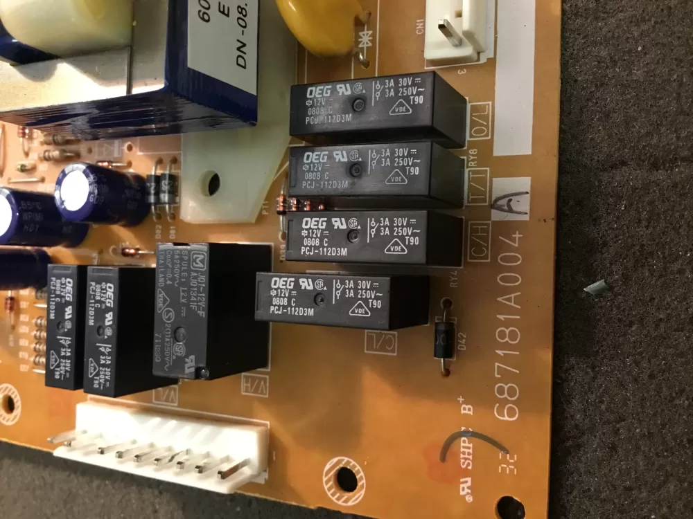 LG 687181A004A P1 6A004 Microwave Control Board AZ100703 | NR140