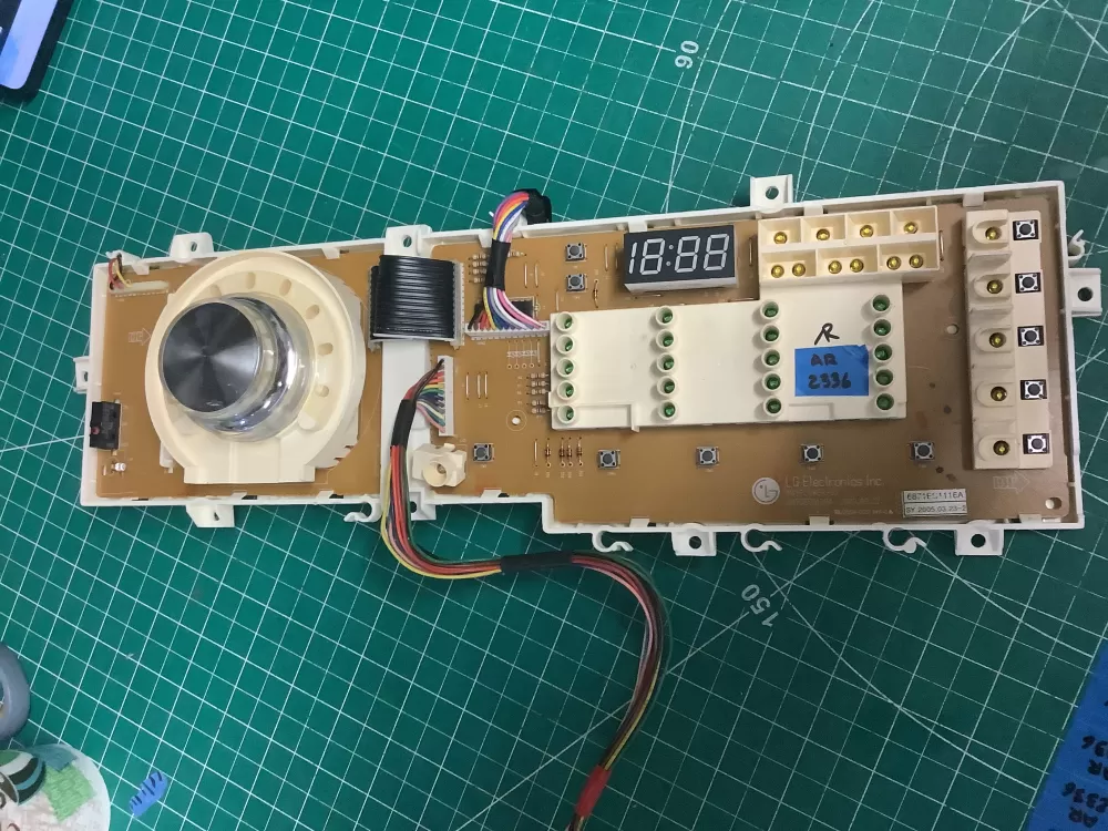 LG 6871EC1116A Washer Control Board AZ207497 | AR2336