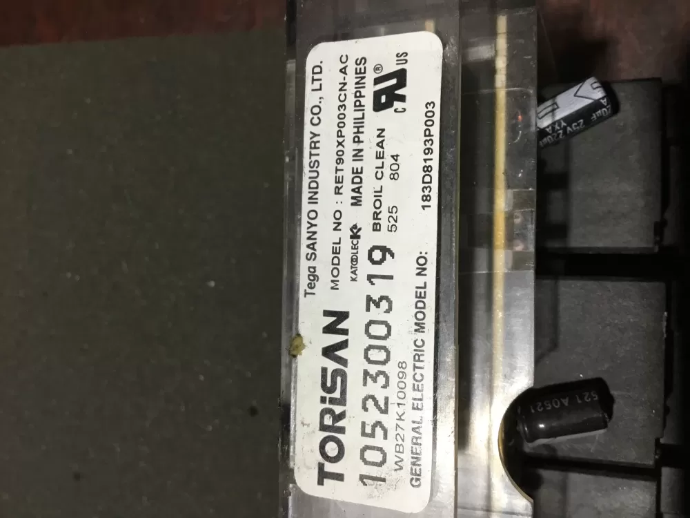 GE 183D8193P003 Oven Control Board AZ85177 | NR1186