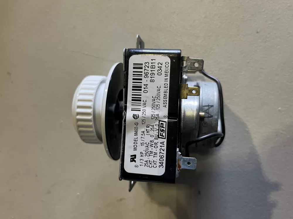 Whirlpool 3406721A AP3097855 3406721 WE04X10051 Dryer Timer AZ41287 | V411