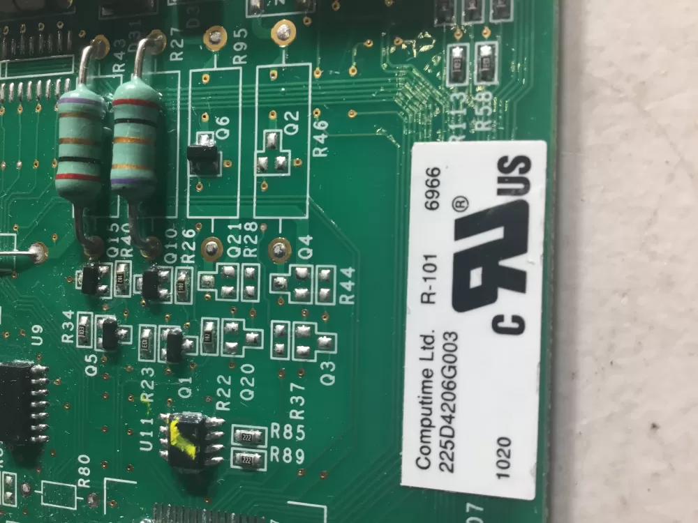 GE 225D4206G003 EBX1069P007 WR55X11033 Fridge Control Board AZ45966 | NR152