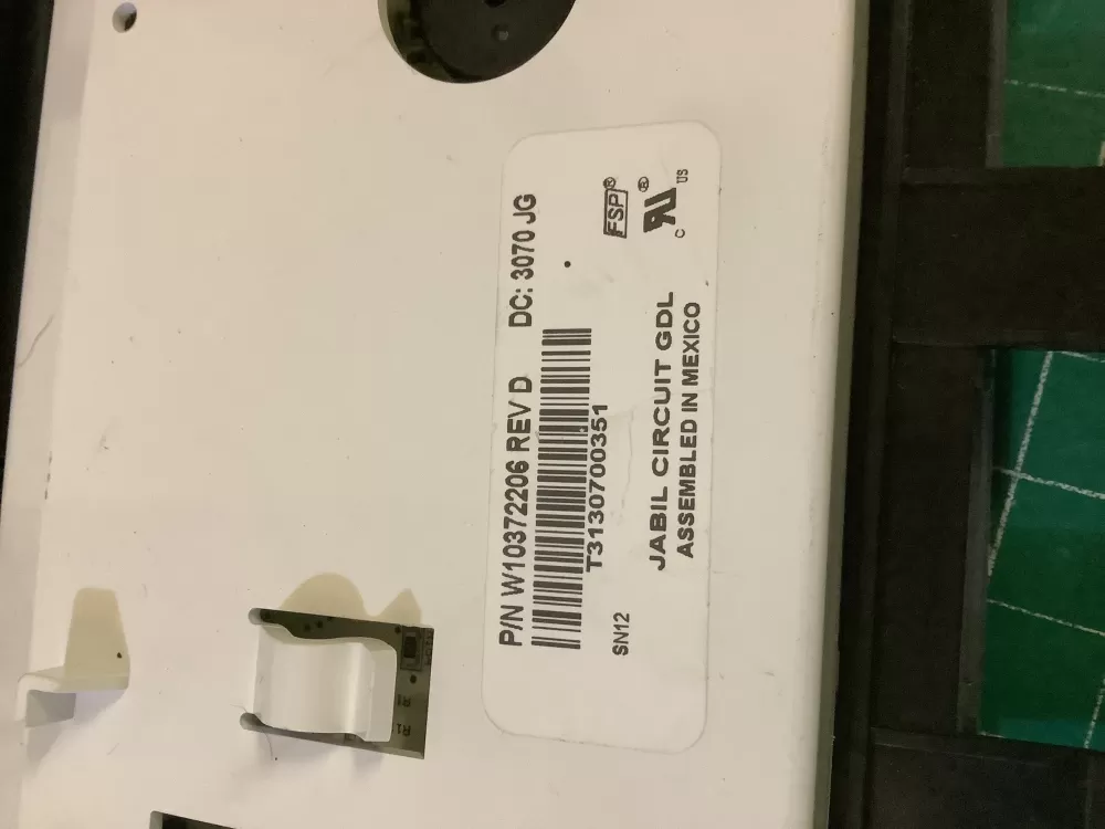 Whirlpool W10254282 Refrigerator Dispenser Control Board AZ194692 | NR596