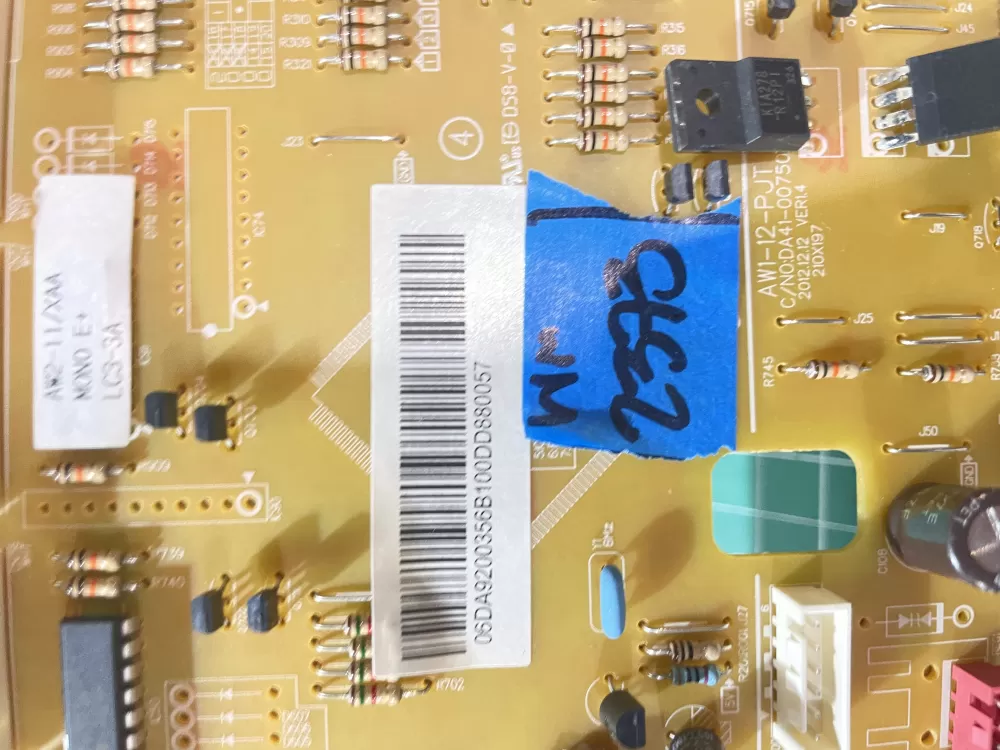 Samsung DA92 00356B Refrigerator Control Board AZ188318 | Wm2373