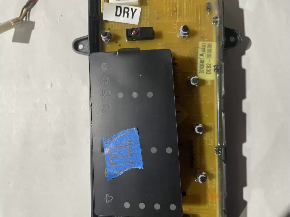 DC92-00303B Samsung Washer Interface Control Board AZ194034 | KMV28