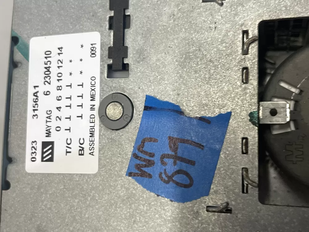 Maytag 6 2304510 Washer Timer AZ214176 | Wm879