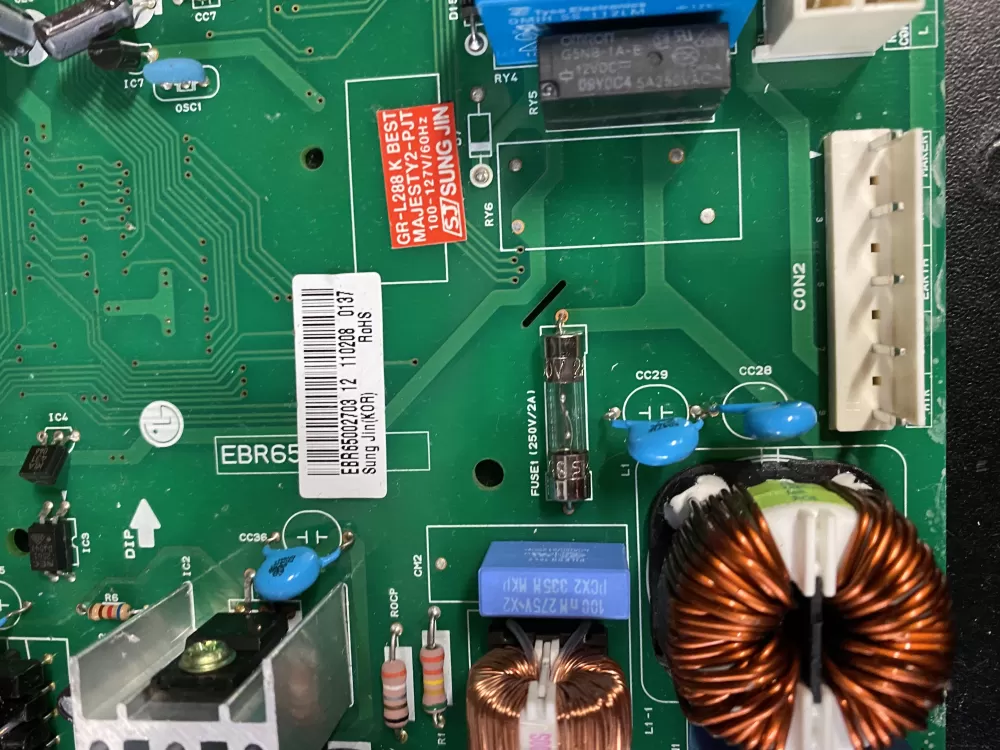 LG Kenmore EBR65002702 EBR65002703 Refrigerator Control Board AZ5023 | BK1213